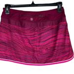 Athleta Sz 8 Ramp It Up Skort Abstract Activewear Zip Pocket Stretch Liner Golf Photo 2
