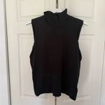 Free People NWOT  Xena Tank in Black High Neck Loose Arms Size Medium Photo 1