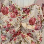 Finesse Benny White Floral‎ Mini Dress Size Small Pink Photo 6