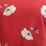 Abercrombie & Fitch Red Floral Midi Dress Photo 2