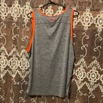 Under Armour  Heather Gray Tank with Orange‎ Trim Photo 3