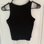 Fresh print ribbed tank Black Size M Photo 1