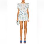 Love Shack Fancy Floral Ruffle Mini Dress Size Small Photo 1