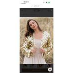 NWOT Joyfolie Liv Jacket in Gold Size Small Photo 2