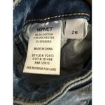 Altar'd State Flare Leg Bell Bottom Jeans Frayed Hem Size 26 Acid Wash Blue Denim Photo 3