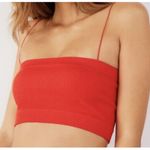 Urban Outfitters OUT FROM UNDER Black Ribbed Strappy Crop Tank Top Photo 1