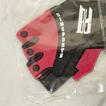 Rimsports Fingerless Weightlifting Gloves Pink Black Keychain Keyring Photo 2