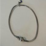 Pandora Thin Charm Bracelet with Blue Moon Charm Photo 1