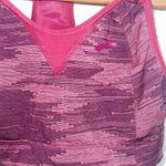 Brooks  Rebound Racer High Impact Plum Ikat Jacquard Women's Sports Bra Photo 2