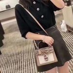 Coach Tabby Top Handle 20 In Colorblock With Snakeskin Detail Photo 6