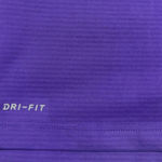 Nike Men's Team Club Crew Football Long Sleeve Dri-FIT UV Sideline Purple Size M Photo 3