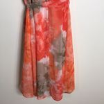 Olivia Matthews  Women's Dress Coral/Peach Round-neck Sleeveless size 6 Photo 11
