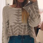 Free People FP Fair Isle Cropped Sweater Photo 0