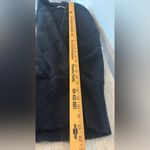 Vince  Black Alpaca Wool Cashmere Blend Faux Wrap Sleeveless Sweater Top Small Photo 6