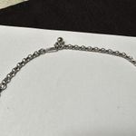 Women’s Silver Tone Metal Choker Style Costume Necklace Photo 7