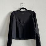 Lululemon Long Sleeve Crop Black Photo 3