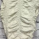 Free People  Intimately Ruched Bodysuit - Cream - size M/L Photo 8