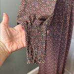 Betsey Johnson Betsy Johnson Floral Smocked Maxi Dress Long Sleeve Size Small Photo 4