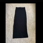 Forever 21 F21 one side slit maxi skirt Sz S Photo 13
