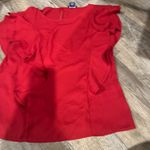 Doncaster  red blouse size 4 Photo 2
