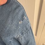 Proudly Plus denim floral embroidered button up size 2XL Blue Photo 4