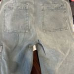 American Eagle  Outfitters Women's Blue Cargo Jeans Photo 4