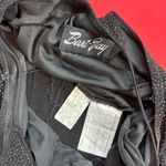 Vintage 1994 Black Metallic Sleeveless Full Length Prom Dress Size 4 Photo 7