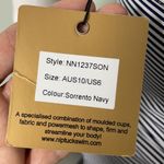 Nip Tuck Swim Navy & White Slimming Ruffle One Piece NEW Size 6 Photo 5