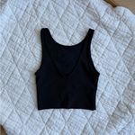 Lululemon  Longline Ribbed Reversible Sports Bra - Black Photo 0