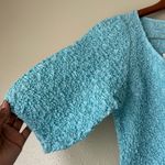 Samsoe Samsoe Blue Sophia Textured Bodycon Dress Size Small Photo 3