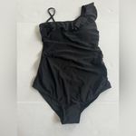 One Piece Ginkana Maternity Ruffle Black  Womens Bath Suit NWT Size Medium Photo 1