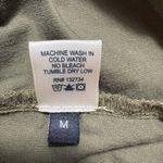 Bella Dahl Olive Green Corduroy Utility Western Style Button Down Shirt | M Photo 9