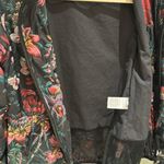 Paco Rabanne floral jacket EUC Black Photo 6