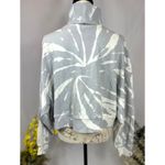 525 America Turtleneck Dolman Sleeves Sweatshirt Gray White M Size M Photo 7