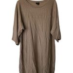 Talbots NWT pure Merino wool Casual Tan sweater Dress XL Photo 0