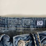 Miss Me  Irene bootcut jeans Medium wash Distressed in areas Size 28 Flap pockets Photo 3