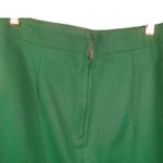 Kate Spade  New York Vibrant Green Textured A-Line Skirt Women's Holiday Size 8 Photo 5
