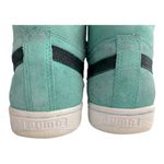 Puma Suede Tiffany Blue and Black High Hi Top Sneakers size 8 Photo 10