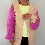 SAACHI Colorblock Patchwork Chunky Open Photo 2