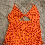 SheIn Plus Leopard Tie Side One Piece Swimsuit Photo 5