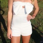 Lulus Ivory Bow Romper Photo 1