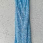 Windsor Blue Sequin Gown Photo 1