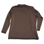 Misook $378 Exclusively  P L Jacket Blazer Cardigan Brown Black Petite Open Front Photo 1