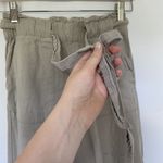 ReVamped beige tan linen rayon pants comfortable casual pockets lightweight Size XS Photo 2