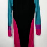 BCBGMAXAZRIA Women's Colorblock Fitted Bodycon Dress Stretch Size S Multicolor Photo 0