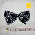 Handmade Bow Hair Clip 4 Black Photo 0