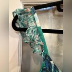 Roller Rabbit Roberta  Clovis Quinn Floral Hibiscus Tropical Midi Dress Size M Photo 3