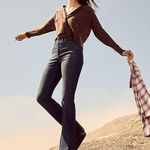 Madewell NEW Skinny Flare Jeans in Colleton Wash, 26 Photo 0