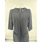 Boden black 3/4 sleeve textured dress pockets size 8P Photo 11