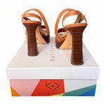 Katy Perry  The Steady Ginger Biscuit Woven Platform Heels Ankle Strap Sandal 8.5 Photo 4